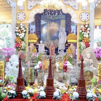 ĐỒNG NAI: TRANG NGHIÊM LỄ CUNG NGHINH XÁ LỢI ĐỨC TỔ SƯ KHAI SÁNG LIÊN TÔNG TỊNH ĐỘ NON BỒNG